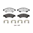 Jeu de 4 plaquettes de frein avant BREMBO P 24 153X - Visuel 1