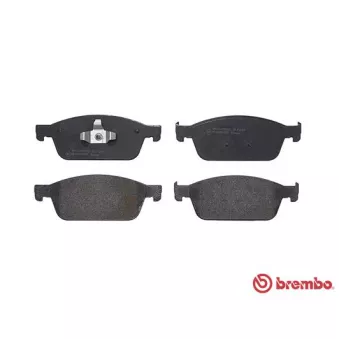 Jeu de 4 plaquettes de frein avant BREMBO P 24 157