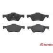 Jeu de 4 plaquettes de frein avant BREMBO P 24 159 - Visuel 1