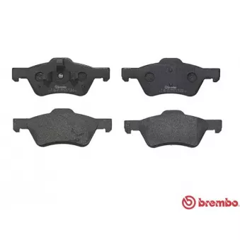 Jeu de 4 plaquettes de frein avant BREMBO P 24 159