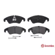 Jeu de 4 plaquettes de frein avant BREMBO P 24 161 - Visuel 1