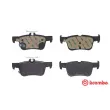Jeu de 4 plaquettes de frein arrière BREMBO P 24 201 - Visuel 1