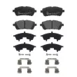 Jeu de 4 plaquettes de frein avant BREMBO P 24 203 - Visuel 1