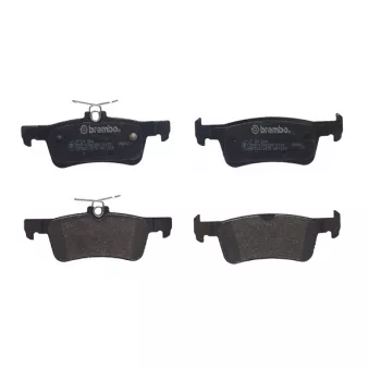 Jeu de 4 plaquettes de frein arrière BREMBO P 24 204