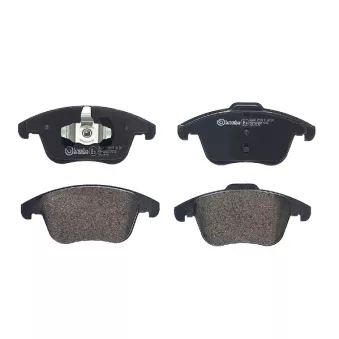 Jeu de 4 plaquettes de frein avant BREMBO P 24 211