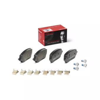 Jeu de 4 plaquettes de frein avant BREMBO P 24 236
