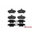 Jeu de 4 plaquettes de frein avant BREMBO P 28 019 - Visuel 1
