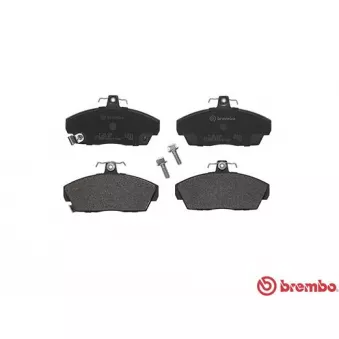 Jeu de 4 plaquettes de frein avant BREMBO P 28 020