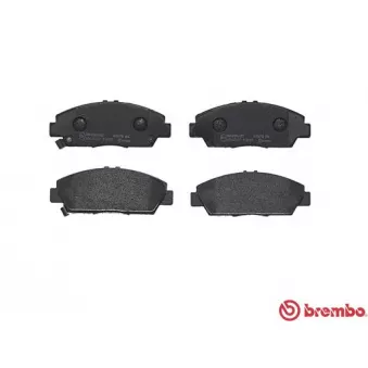 Jeu de 4 plaquettes de frein avant BREMBO P 28 021