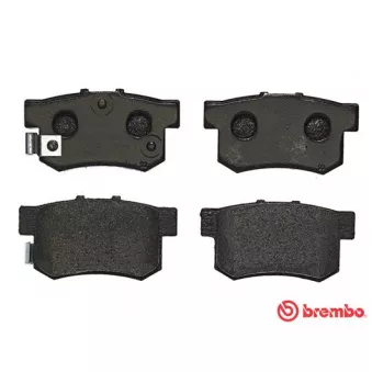 Jeu de 4 plaquettes de frein arrière BREMBO P 28 022