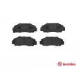 Jeu de 4 plaquettes de frein avant BREMBO P 28 026 - Visuel 1