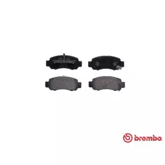 Jeu de 4 plaquettes de frein avant BREMBO P 28 033