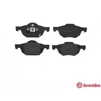Jeu de 4 plaquettes de frein avant BREMBO P 28 036