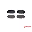 Jeu de 4 plaquettes de frein avant BREMBO P 28 041 - Visuel 1