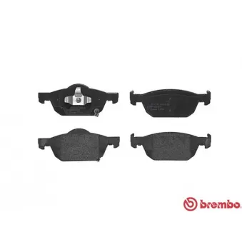 Jeu de 4 plaquettes de frein avant BREMBO P 28 044