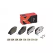 Jeu de 4 plaquettes de frein avant BREMBO P 28 045X - Visuel 1