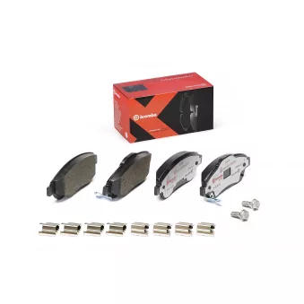 Jeu de 4 plaquettes de frein avant BREMBO P 28 045X