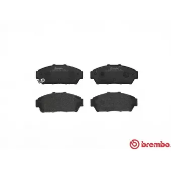 Jeu de 4 plaquettes de frein avant BREMBO P 28 048