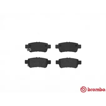 Jeu de 4 plaquettes de frein avant BREMBO P 28 062