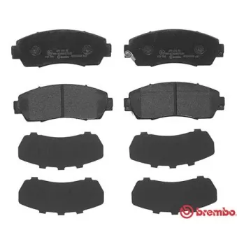 Jeu de 4 plaquettes de frein avant BREMBO P 28 068