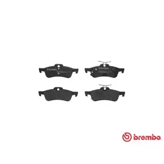 Jeu de 4 plaquettes de frein arrière BREMBO
