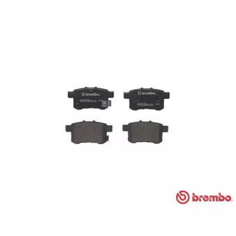 Jeu de 4 plaquettes de frein arrière BREMBO P 28 072
