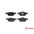 Jeu de 4 plaquettes de frein avant BREMBO P 28 076 - Visuel 1