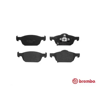 Jeu de 4 plaquettes de frein avant BREMBO P 28 076