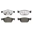 Jeu de 4 plaquettes de frein avant BREMBO P 28 076X - Visuel 1