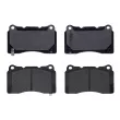 Jeu de 4 plaquettes de frein avant BREMBO P 28 099 - Visuel 1