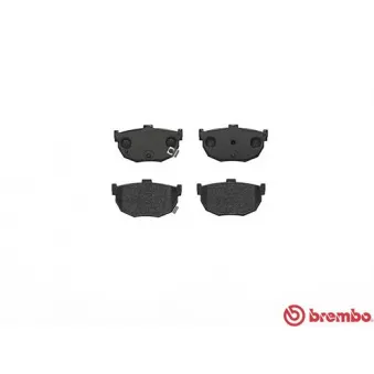 Jeu de 4 plaquettes de frein arrière BREMBO P 30 003
