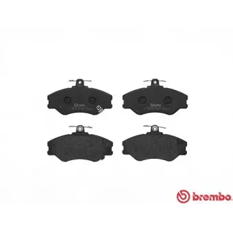 Jeu de 4 plaquettes de frein avant BREMBO P 30 005