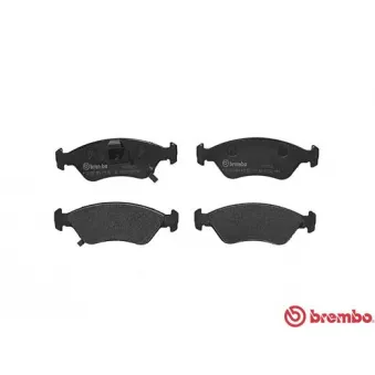 Jeu de 4 plaquettes de frein avant BREMBO P 30 007