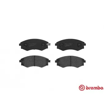 Jeu de 4 plaquettes de frein avant BREMBO P 30 022