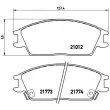Jeu de 4 plaquettes de frein avant BREMBO P 30 024 - Visuel 2
