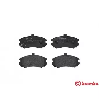 Jeu de 4 plaquettes de frein avant BREMBO P 30 029