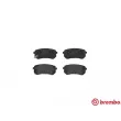 Jeu de 4 plaquettes de frein arrière BREMBO P 30 033 - Visuel 1