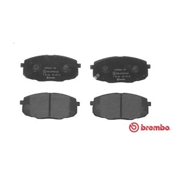 Jeu de 4 plaquettes de frein avant BREMBO P 30 034