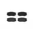 Jeu de 4 plaquettes de frein avant BREMBO P 30 038 - Visuel 1
