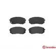 Jeu de 4 plaquettes de frein avant BREMBO P 30 039 - Visuel 1