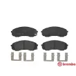 Jeu de 4 plaquettes de frein avant BREMBO P 30 041 - Visuel 1