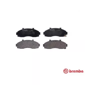 Jeu de 4 plaquettes de frein avant BREMBO P 30 044