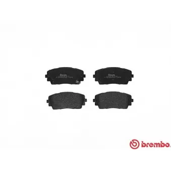 Jeu de 4 plaquettes de frein avant BREMBO P 30 053