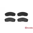 Jeu de 4 plaquettes de frein avant BREMBO P 30 058 - Visuel 1