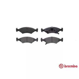 Jeu de 4 plaquettes de frein avant BREMBO P 30 062