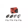 Jeu de 4 plaquettes de frein arrière BREMBO P 30 067X - Visuel 1