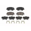 Jeu de 4 plaquettes de frein avant BREMBO P 30 073X - Visuel 1