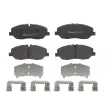 Jeu de 4 plaquettes de frein avant BREMBO P 30 084 - Visuel 1