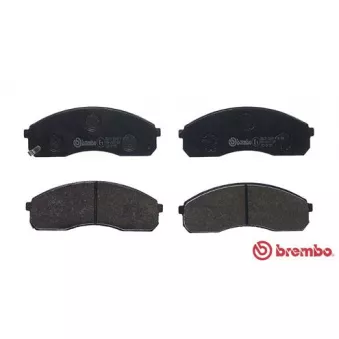 Jeu de 4 plaquettes de frein avant BREMBO P 30 091