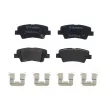 Jeu de 4 plaquettes de frein arrière BREMBO P 30 094 - Visuel 1